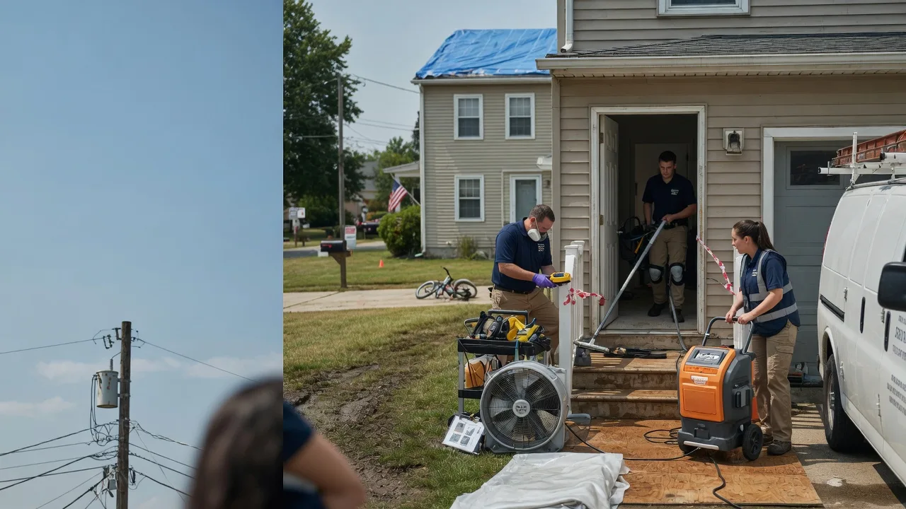 Water Damage Repair in Bend, TX near me